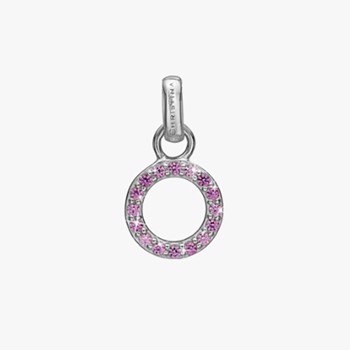 Christina Jewelry Pink CZ Circle Anhänger, model 680-S118pink